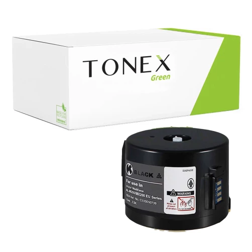 TONEX green für Epson RMCE200 / C13S050709 Toner Schwarz bis zu 2500 Seiten