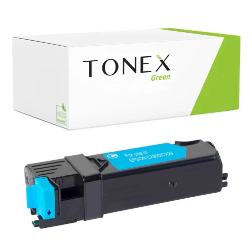 TONEX green für Epson RMCE2900C / C13S050629 Toner Cyan bis zu 2500 Seiten