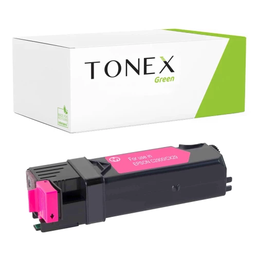 TONEX green für Epson RMCE2900M / C13S050628 Toner Magenta bis zu 2500 Seiten