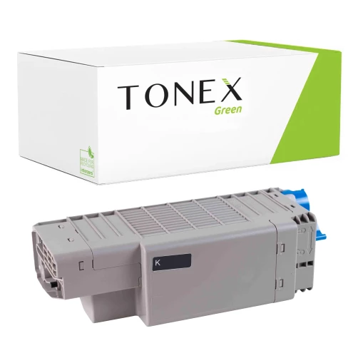 TONEX green für OKI RMCMC770B / 45396204 Toner Schwarz bis zu 15000 Seiten