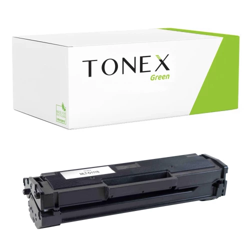 TONEX green für Samsung RMCS111S / MLT-D111S Toner Schwarz bis zu 1000 Seiten