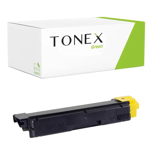 TONEX green für Kyocera RMCTK5135Y / 1T02PAANL0 Toner Gelb bis zu 5000 Seiten