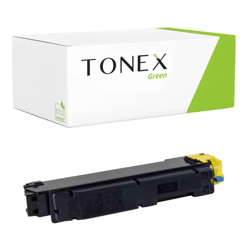 TONEX green für Kyocera RMCTK5140Y / 1T02NRANL0 Toner Gelb bis zu 5000 Seiten