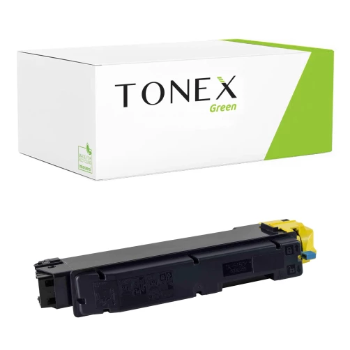 TONEX green für Kyocera RMCTK5150Y / 1T02NSANL0 Toner Gelb bis zu 10000 Seiten