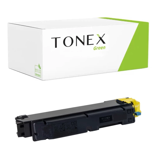 TONEX green für Kyocera RMCTK5280Y / 1T02TWANL0 Toner Gelb bis zu 11000 Seiten
