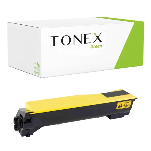 TONEX green für Kyocera RMCTK540Y / 1T02HLAEU0 Toner Gelb bis zu 4000 Seiten