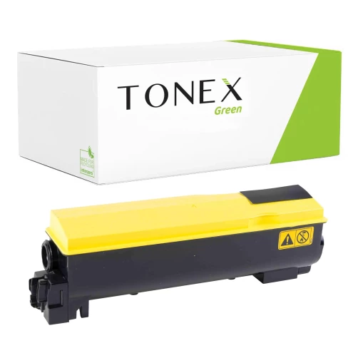 TONEX green für Kyocera RMCTK570Y / 1T02HGAEU0 Toner Gelb bis zu 12000 Seiten
