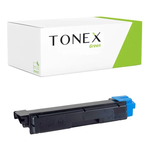 TONEX green für Kyocera RMCTK590C / 1T02KVCNL0, 4472610011 Toner Cyan bis zu 5000 Seiten