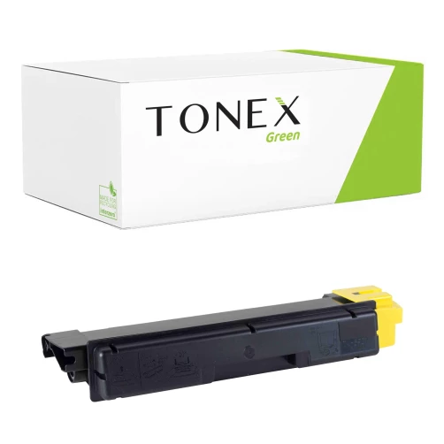 TONEX green für Kyocera RMCTK590Y / 1T02KVANL0, 4472610016 Toner Gelb bis zu 5000 Seiten