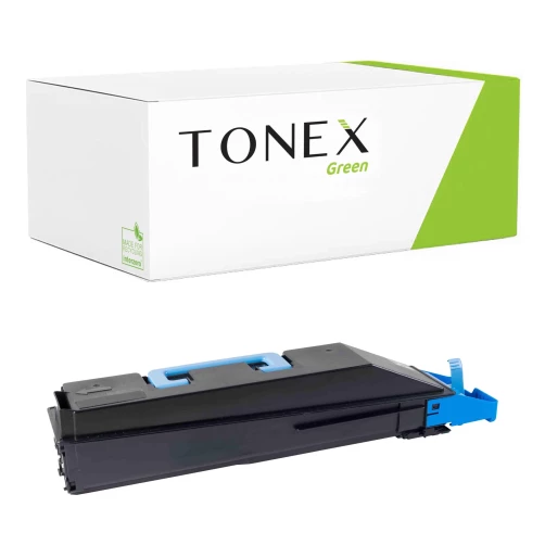TONEX green für Kyocera RMCTK865C / 1T02JZCEU0 Toner Cyan bis zu 12000 Seiten