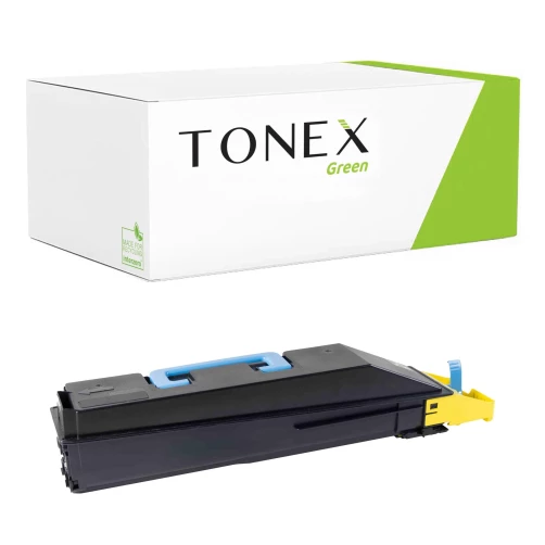 TONEX green für Kyocera RMCTK865Y / 1T02JZAEU0 Toner Gelb bis zu 12000 Seiten