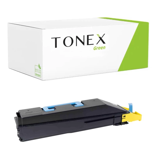 TONEX green für Kyocera RMCTK880Y / 1T02KAANL0 Toner Gelb bis zu 18000 Seiten