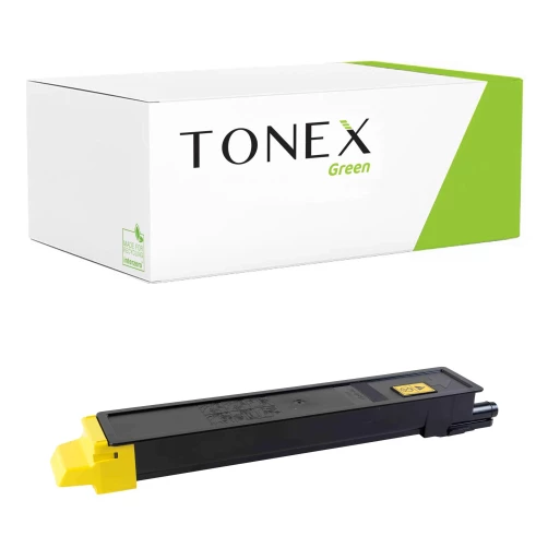 TONEX green für Kyocera RMCTK895Y / 1T02K0ANL0 Toner Gelb bis zu 6000 Seiten