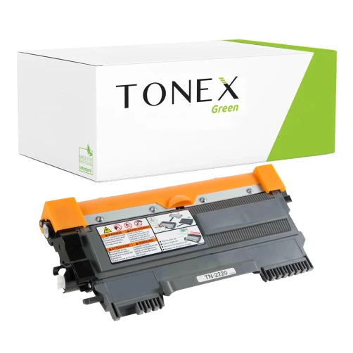TONEX green für Brother RMCTN2220 / TN-2220 Toner Schwarz bis zu 2600 Seiten