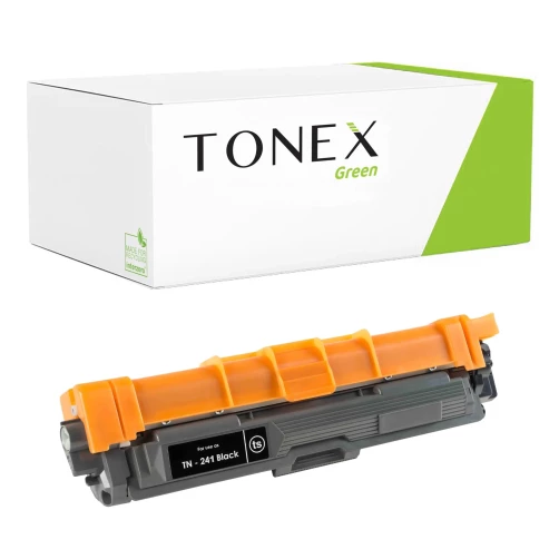 TONEX green für Brother RMCTN241BK / TN-241BK Toner Schwarz bis zu 2500 Seiten