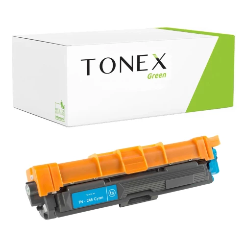 TONEX green für Brother RMCTN245C / TN-245C Toner Cyan bis zu 2200 Seiten