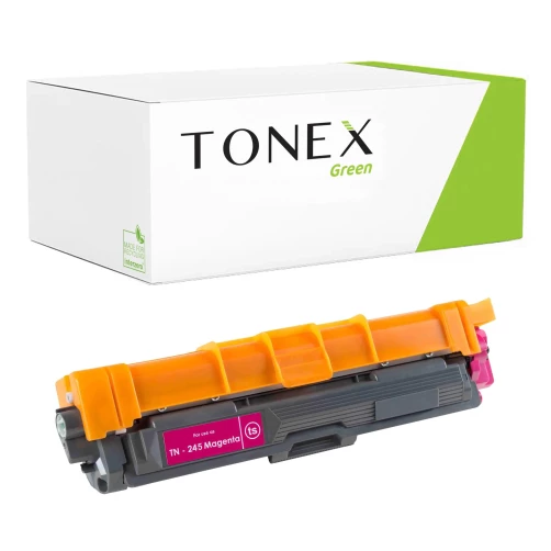 TONEX green für Brother RMCTN245M / TN-245M Toner Magenta bis zu 2200 Seiten