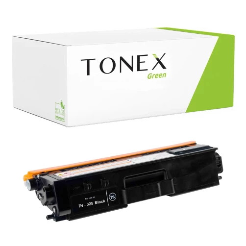 TONEX green für Brother RMCTN325BK / TN-325BK Toner Schwarz bis zu 4000 Seiten