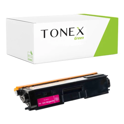 TONEX green für Brother RMCTN325M / TN-325M Toner Magenta bis zu 3500 Seiten