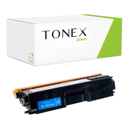 TONEX green für Brother RMCTN326C / TN-326C Toner Cyan bis zu 3500 Seiten