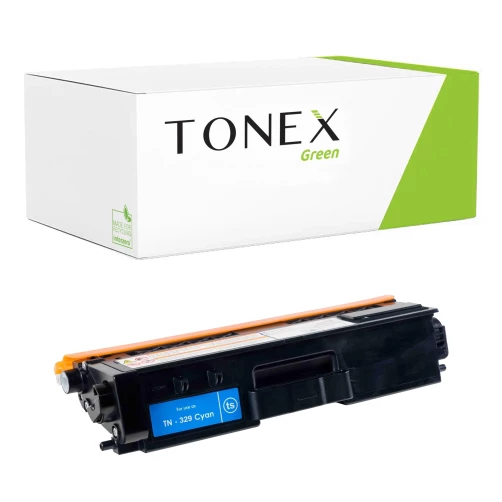TONEX green für Brother RMCTN329C / TN-329C Toner Cyan bis zu 6000 Seiten