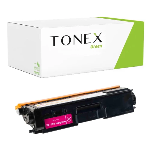TONEX green für Brother RMCTN329M / TN-329M Toner Magenta bis zu 6000 Seiten