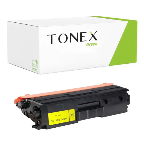 TONEX green für Brother RMCTN423Y / TN-423Y Toner Gelb bis zu 4000 Seiten