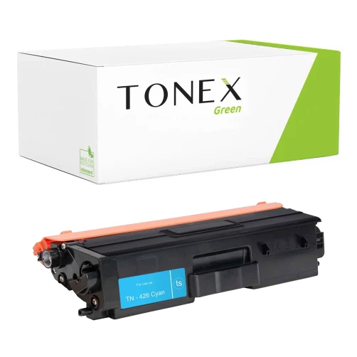 TONEX green für Brother RMCTN426C / TN-426C Toner Cyan bis zu 6500 Seiten