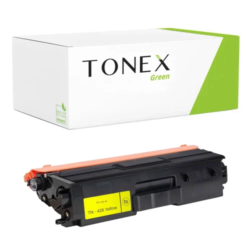 TONEX green für Brother RMCTN426Y / TN-426Y Toner Gelb bis zu 6500 Seiten