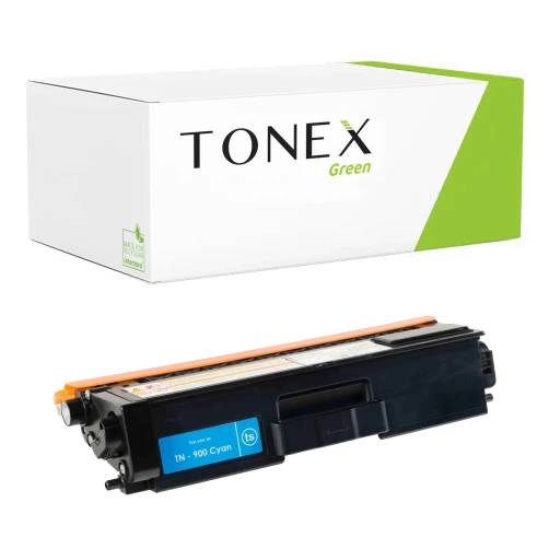 TONEX green für Brother RMCTN900C / TN-900C Toner Cyan bis zu 6000 Seiten