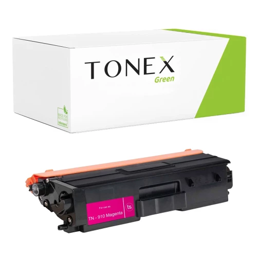TONEX green für Brother RMCTN910M / TN-910M Toner Magenta bis zu 9000 Seiten