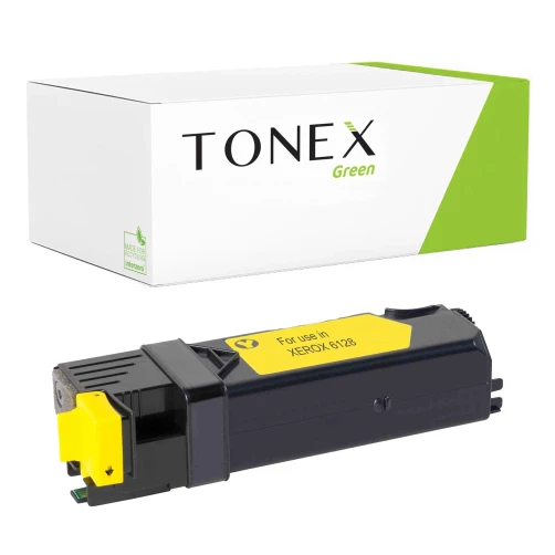 TONEX green für Xerox RMCX6128Y / 106R01454 Toner Gelb bis zu 2500 Seiten