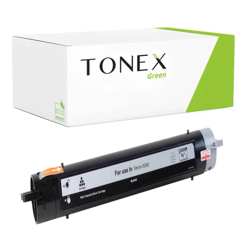 TONEX green für Xerox RMCX6360B / 106R01221 Toner Schwarz bis zu 18000 Seiten
