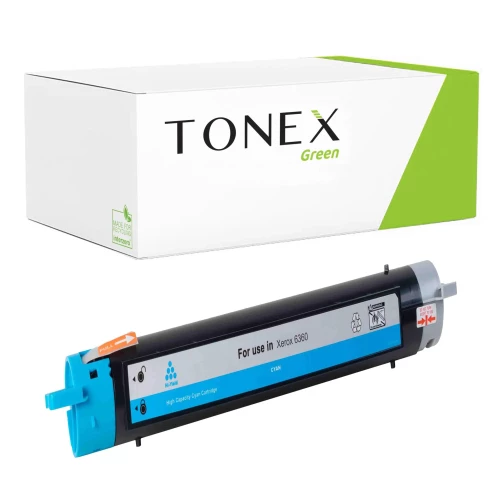TONEX green für Xerox RMCX6360C / 106R01218 Toner Cyan bis zu 12000 Seiten