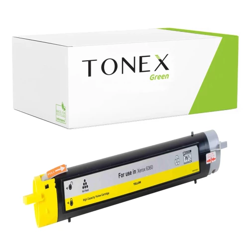 TONEX green für Xerox RMCX6360Y / 106R01220 Toner Gelb bis zu 12000 Seiten