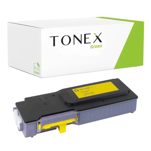 TONEX green für Xerox RMCX6600Y / 106R02231 Toner Gelb bis zu 6000 Seiten