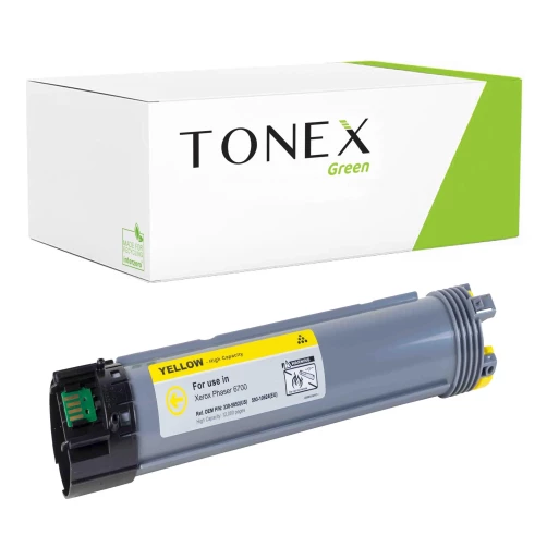 TONEX green für Xerox RMCX6700Y / 106R01509 Toner Gelb bis zu 12000 Seiten