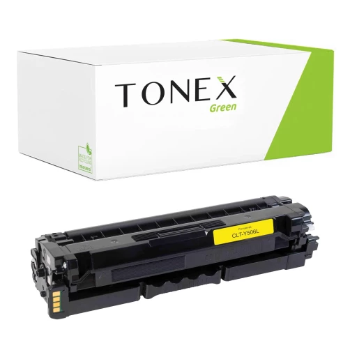 TONEX green für Samsung RMCY506L / CLT-Y506L Toner Gelb bis zu 3500 Seiten