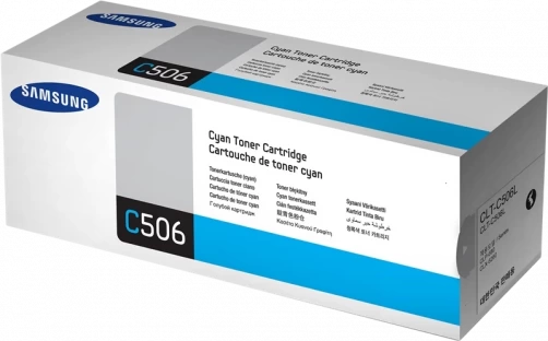 Original Samsung CLT-C506L / SU038A Toner Cyan bis zu 3500 Seiten