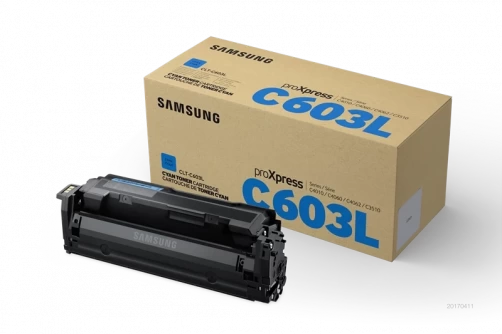 Original Samsung CLT-C603L / SU080A Toner Cyan bis zu 10000 Seiten