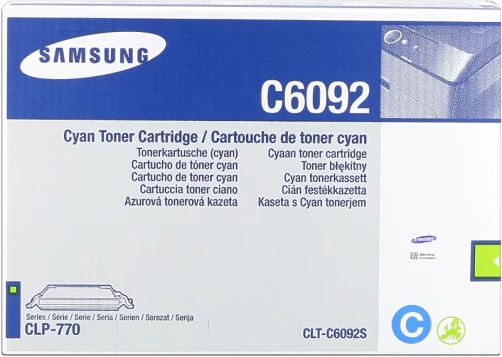 Samsung Original CLT-C6092S / C6092S Tonerkartusche Cyan bis zu 7000 Seiten