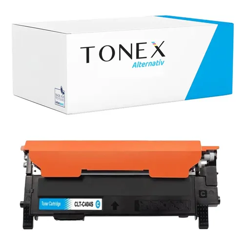 TONEX alternativ für Samsung CLT-C404SC / CLT-C404SC Toner Cyan bis zu 1000 Seiten