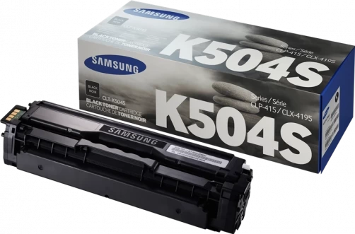 Samsung Original CLT-K504S / SU158A Tonerkartusche Schwarz bis zu 2500 Seiten