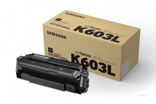 Original Samsung CLT-K603L Toner Schwarz bis zu 15000 Seiten