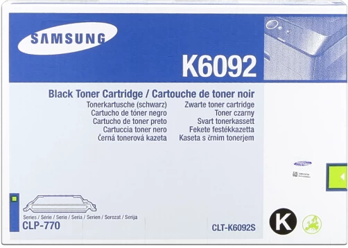Samsung Original CLT-K6092S Tonerkartusche Schwarz bis zu 7000 Seiten