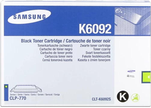 Original Samsung CLT-K6092S Toner Schwarz bis zu 7000 Seiten