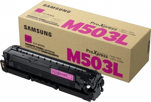 Samsung Original CLT-M503L / SU281A Tonerkartusche Magenta bis zu 5000 Seiten