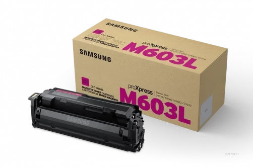Samsung Original CLT-M603L / SU322A Tonerkartusche Magenta bis zu 10000 Seiten