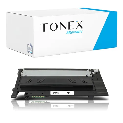 TONEX alternativ für Samsung CLT-K406SBK / CLT-K406SBK Toner Schwarz bis zu 1500 Seiten