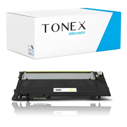 TONEREXPERT Premium Kompatibel für Samsung CLT-Y406SY / CLT-Y406SY Tonerkartusche Gelb bis zu 1000 Seiten